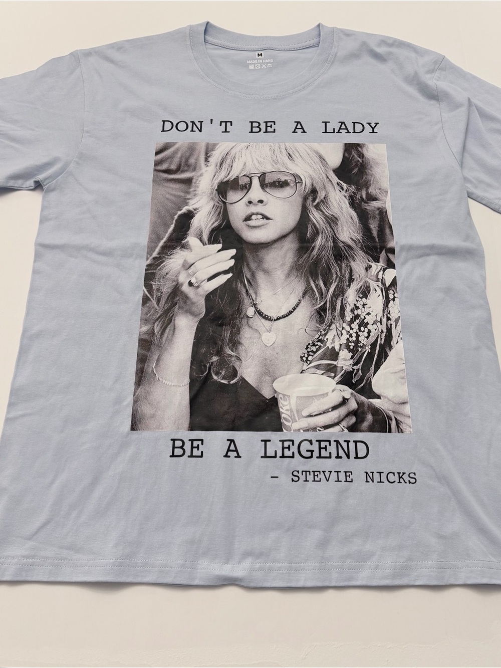 AND Light Blue Crewneck Tee